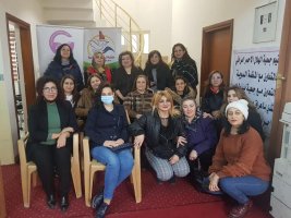 سیمینارێك سەبارەت بە دەستنیشانکردنی پێشوەختەی شێرپەنجەی مەمك لە سەنتەری رێکخراوەکەمان لە عەنکاوە،  ١٤/١/٢٠٢١ 